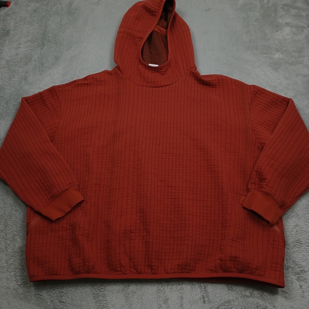 Nike Sweater Mens XL Orange Therma Fit ADV Pullover Casual Tech Pack